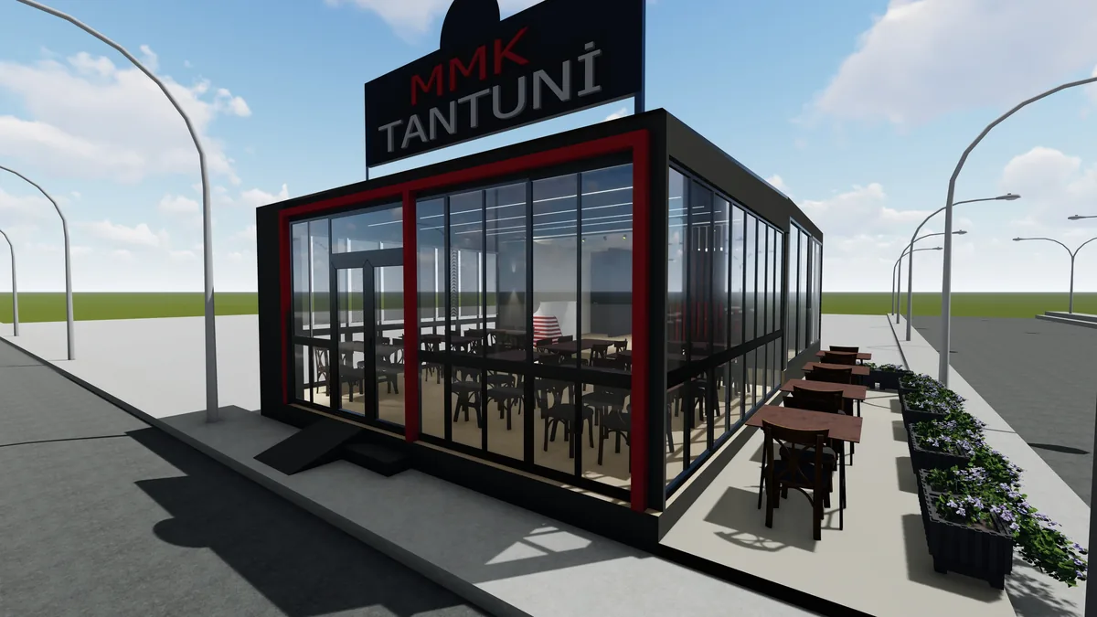 MMK Tantuni · Aksaray restoran iç tasarım