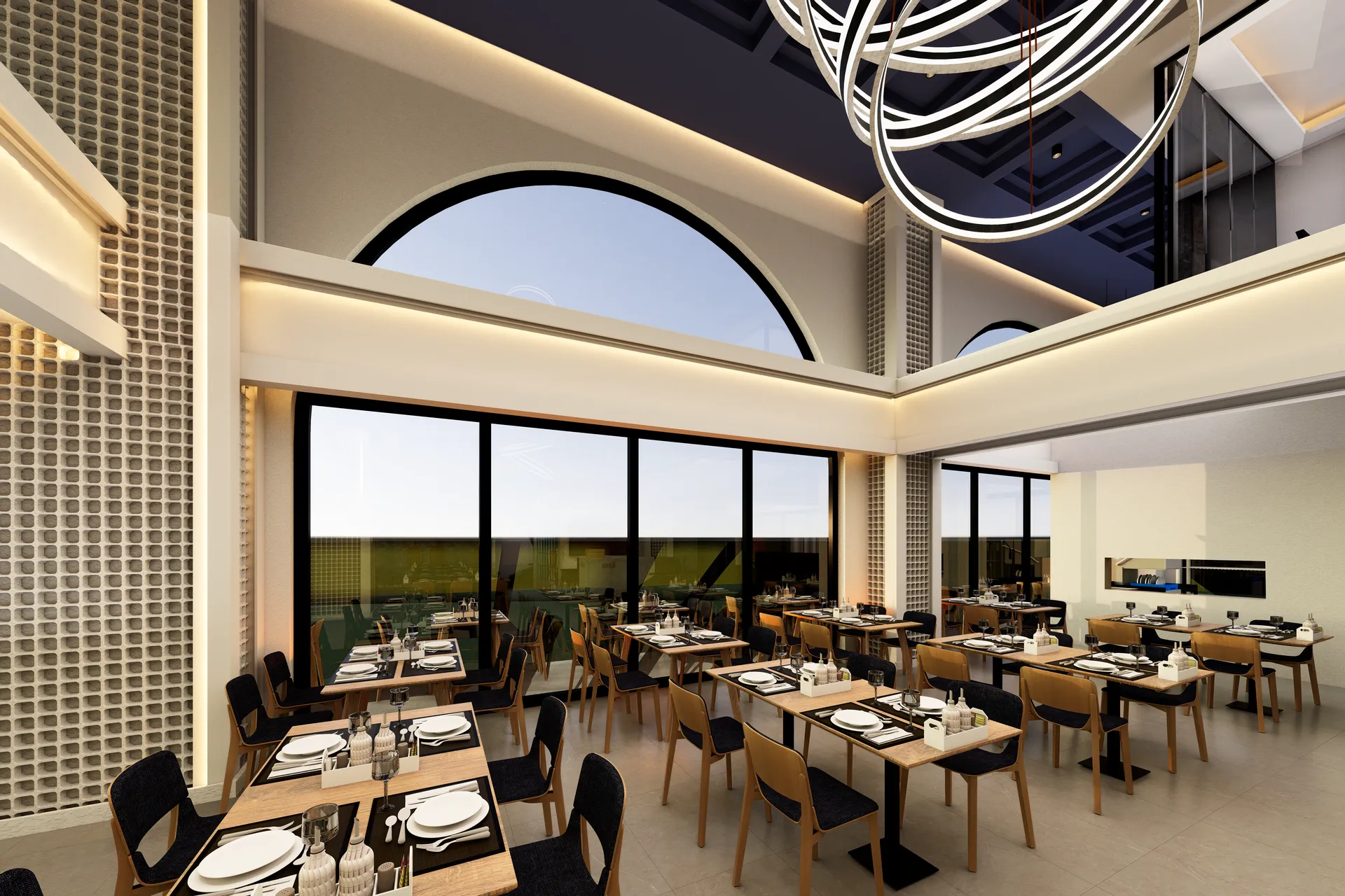 Şaban Usta Restoran yemek alanı
