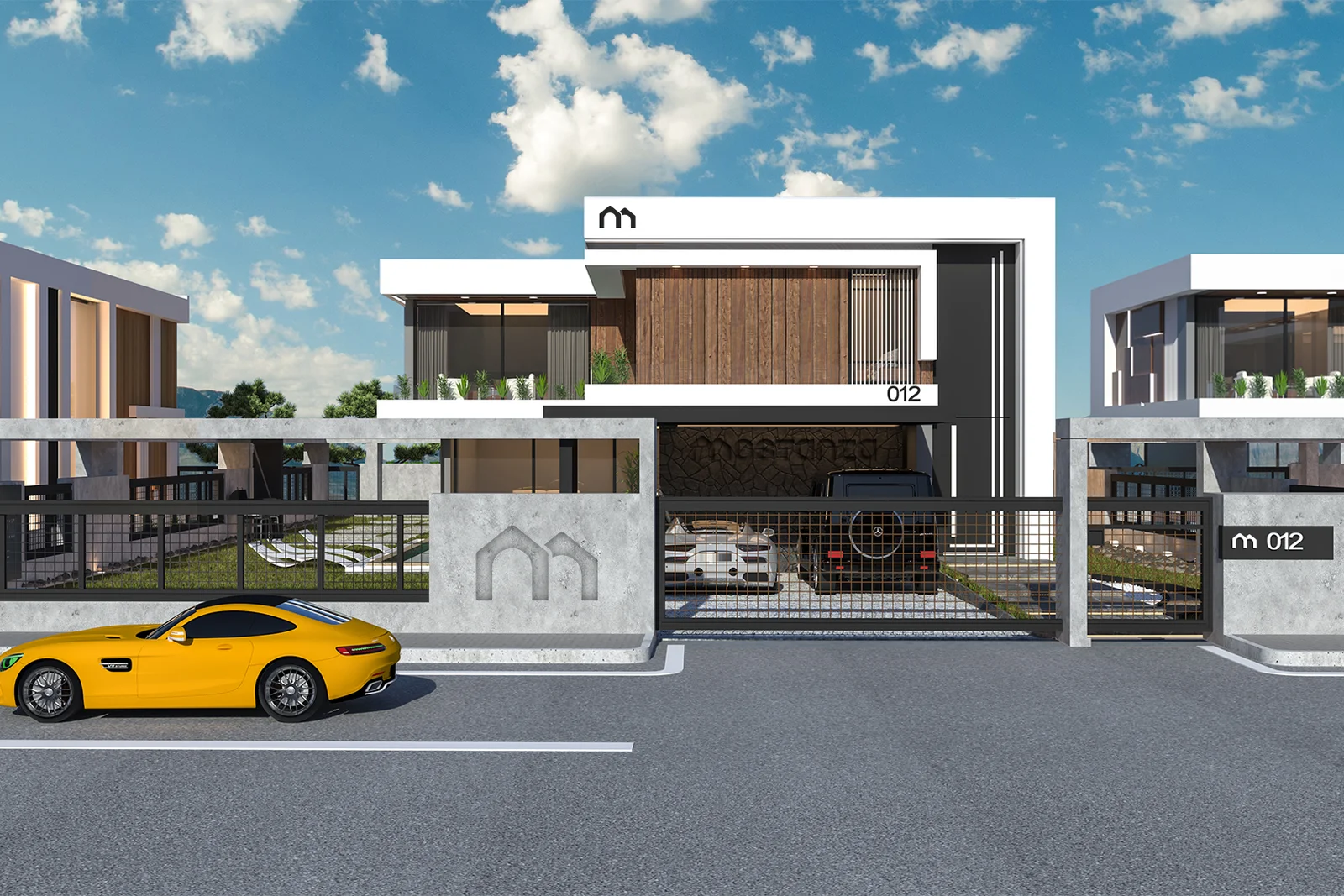 Villa Mostanza - Aksaray mimarlık projesi