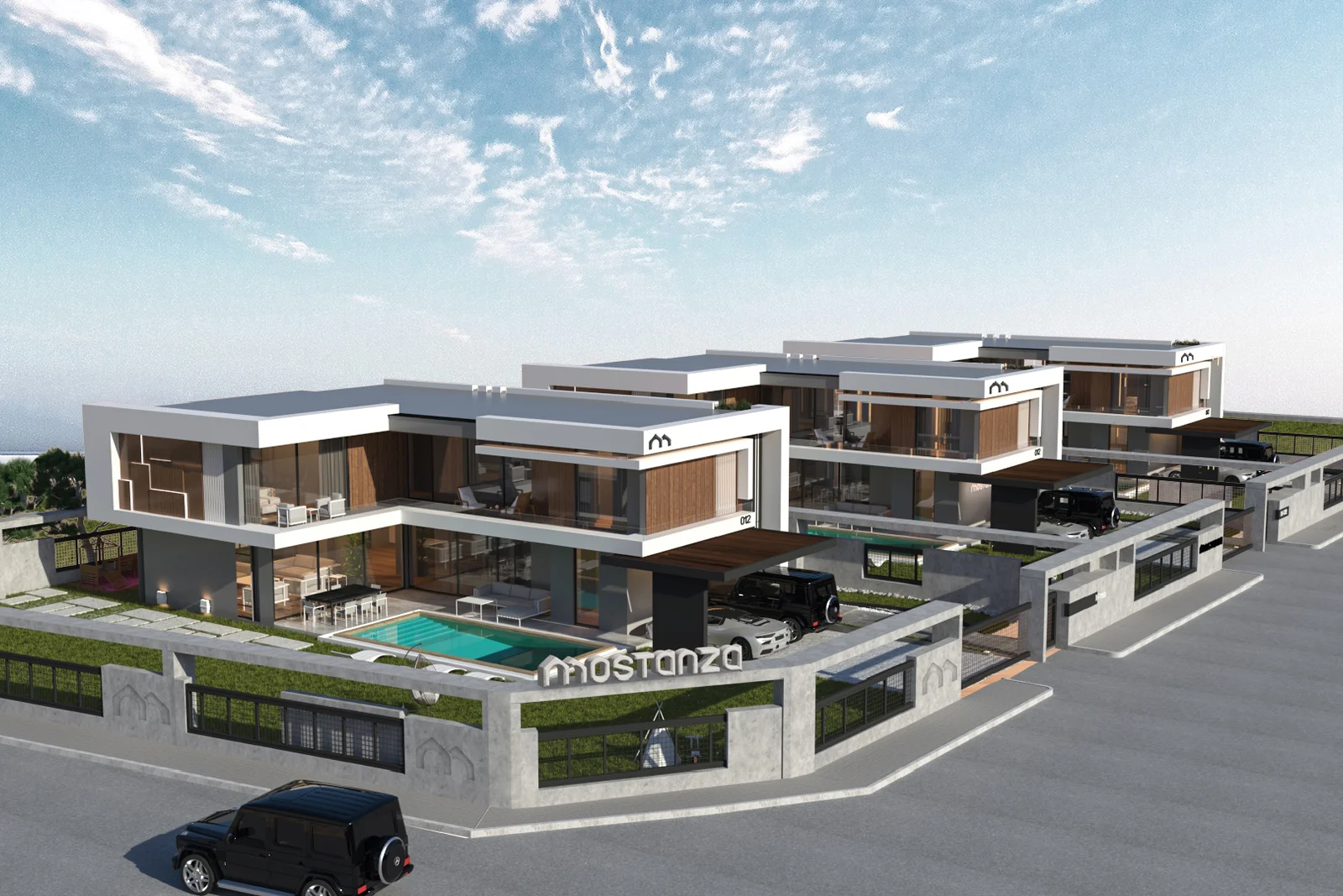 Villa Mostanza dış cephe görüntüsü 2