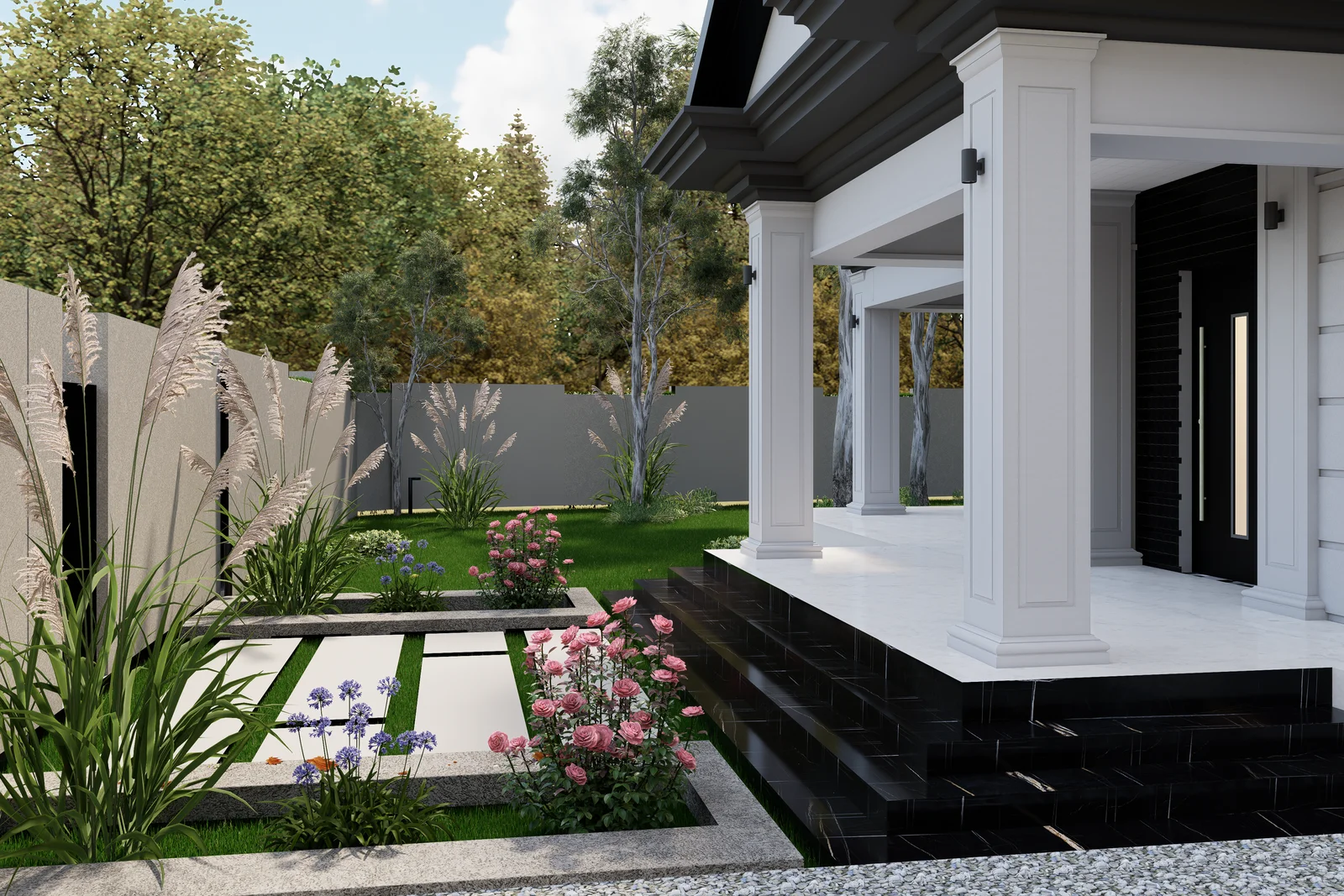 Villa Selvi II · gece görünümü